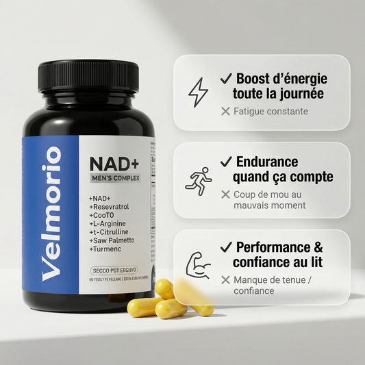 Complément de NAD+ pour hommes